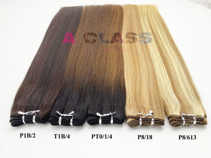 Machine Weft /14"(35cm)/2-3 weeks produce - A CLASS HAIR EXTENSIONS