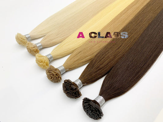 100g/Flat tip Extensions/14"(35cm)/2-3 weeks produce