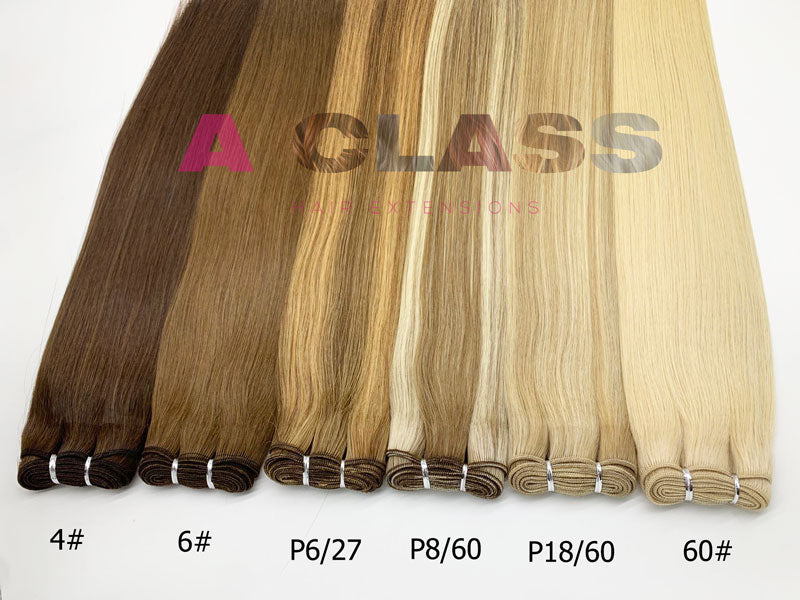 Machine Weft /14"(35cm)/2-3 weeks produce - A CLASS HAIR EXTENSIONS