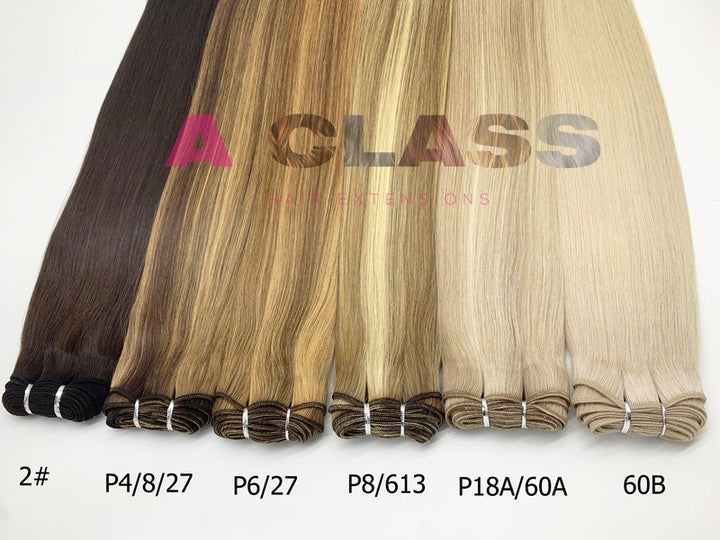 Machine Weft /14"(35cm)/2-3 weeks produce - A CLASS HAIR EXTENSIONS